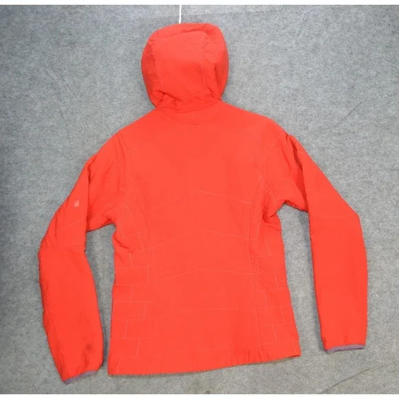 Patagonia Nano-Air Jacket Womens S Red Hooded Insulated Full Zip Outdoor Alpine - Picture 9 of 16